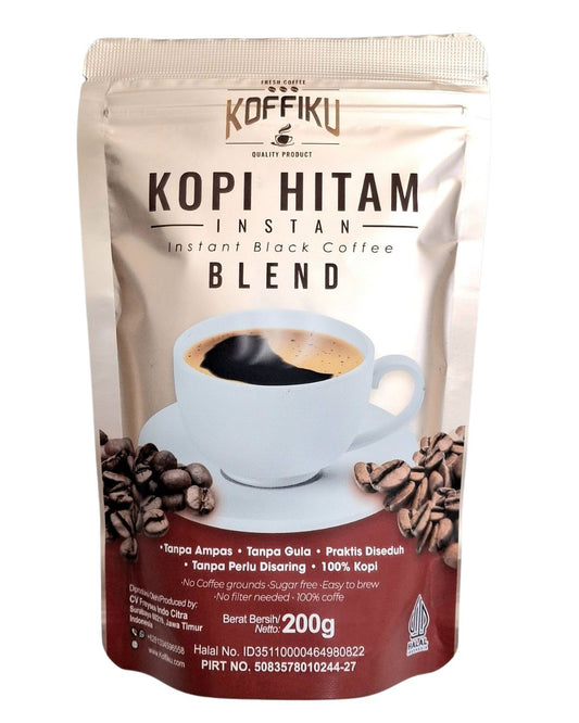 [BLEND] Koffiku-KOFFILOVA Spray Dried Instan Coffee Kopi Hitam Bubuk Tanpa Ampas Surabaya Sugar Free Organic Dairy Free Natural