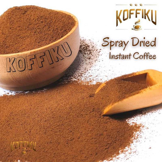 [ARABICA GOLD] Koffiku-KOFFILOVA Spray Dried Instan Coffee Kopi Hitam Bubuk Tanpa Ampas Surabaya Sugar Free Organic Dairy Free Natural
